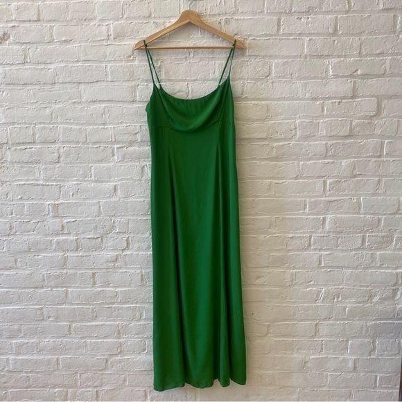 Reformation || Liya Midi Dress Green 10