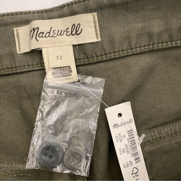 Madewell || The Curvy Perfect Vintage Straight Workwear Pants