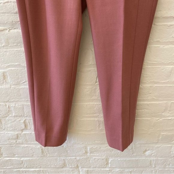 J. Crew ||  Maddie Wool Trousers Dusty Rose Pink 8