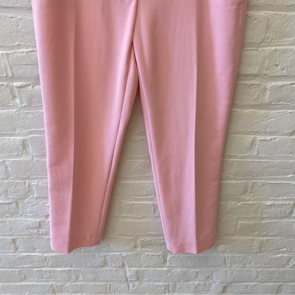 Zara || Tapered Trousers Pants Pink Large