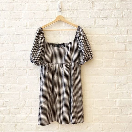 Tuckernuck || Pomander Place Gingham Abigail Dress Black Large