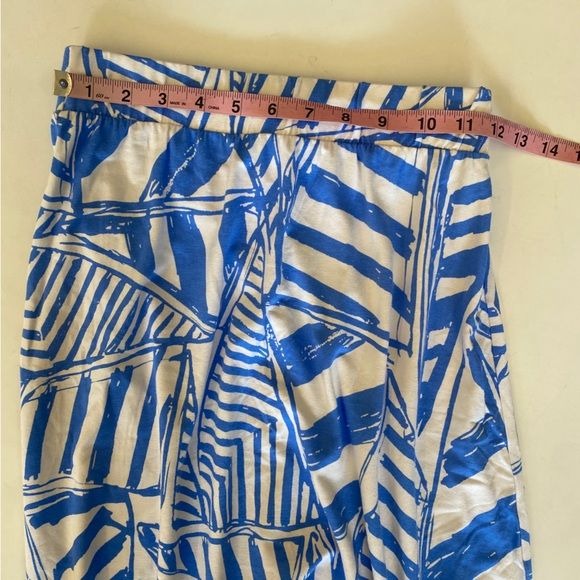 Lilly Pulitzer || Nola Maxi Skirt Bay Blue Yacht Sea XS