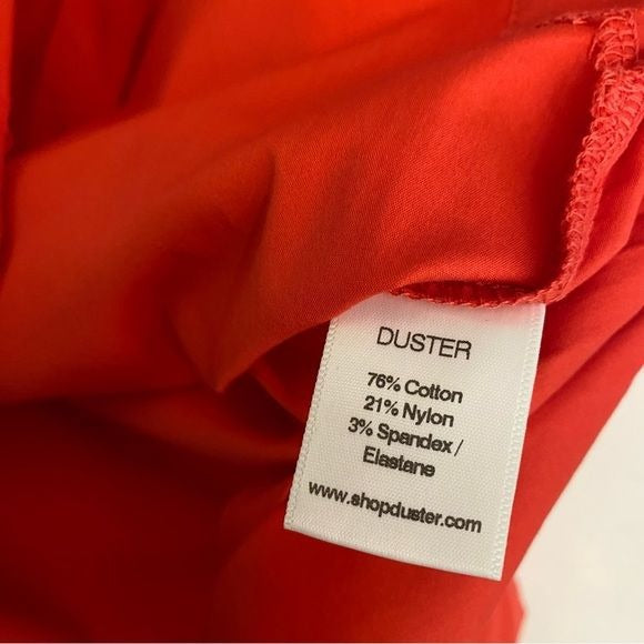 Duster || The Lennon Duster Dress in Crimson Red XS NWT