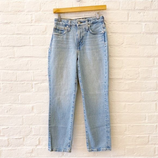 Madewell || The Petite Perfect Vintage Jean in Fiore Wash Ligh Blue 25P NWT