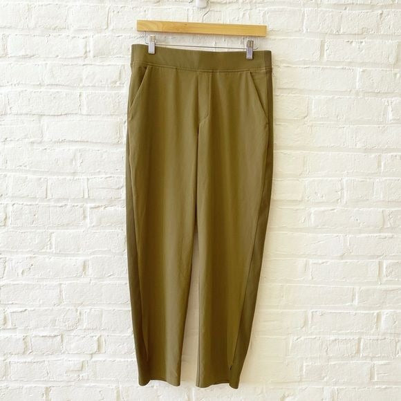 Athleta || Brooklyn Ankle Pant Acacia Olive Green 8