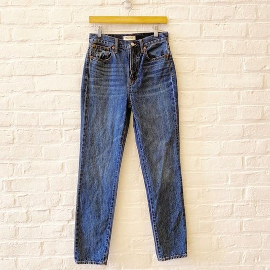 Madewell || The Perfect Vintage Full-Length Jean in Concordia Wash Rigid Blue 26