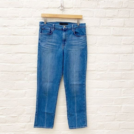 J Brand || Ruby Jeans in Alto Wash Straight Crop Blue 29