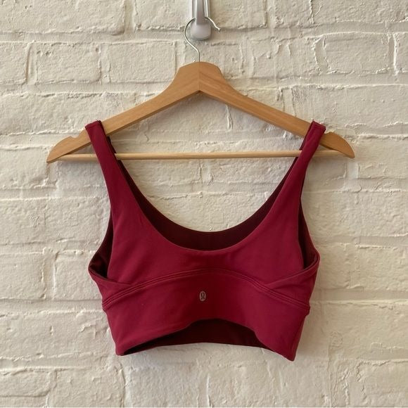 Lululemon || Align Reversible Bra in Pomegranate / Red Merlot 6