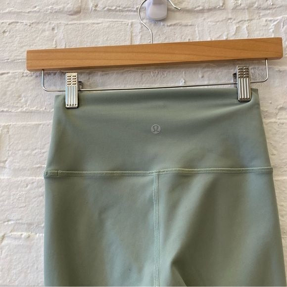 Lululemon || Wunder Train High-Rise Tight 25” in Willow Green 4