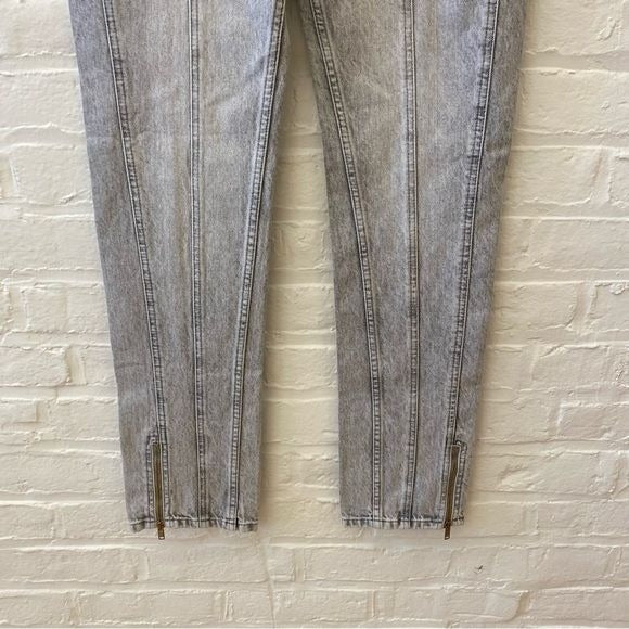 Isabel Marant || Kelissa Paneled High-Rise Straight Jeans FR 38 US 6