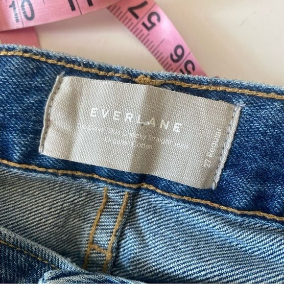 Everlane || The Curvy 90s Cheeky Straight Jean Blue Size 27