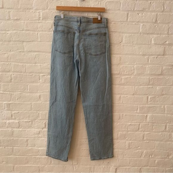 Madewell || Tall Perfect Vintage Straight Jean in Cliffview Wash Light 29T 29