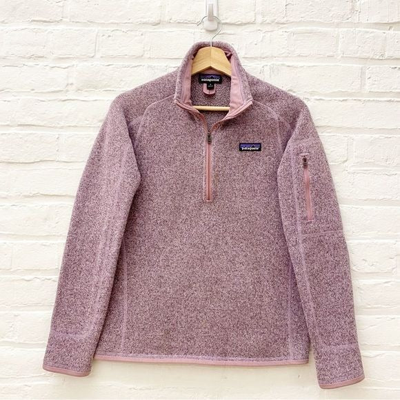 Patagonia || Better Sweater 1/4 Zip in Hazy Purple Small