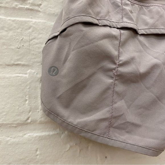 Lululemon || Speed Short *4-way Stretch 2.5" Dark Chrome Gray 2