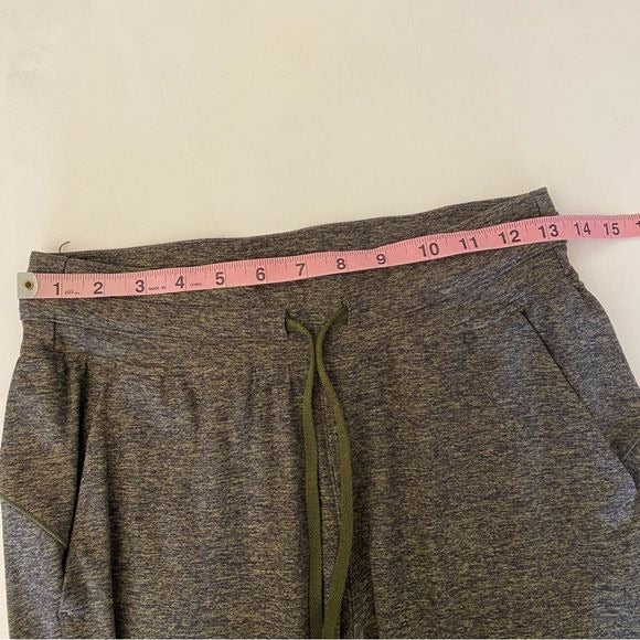 Lululemon || Ready To Rulu Pant 29" Heathered Utilitarian Black Joggers Green 6