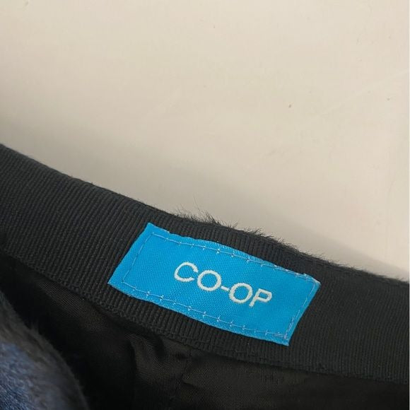 CO-OP (Barney’s) || Calf Hair Mini Skirt Black IT 42 US 6