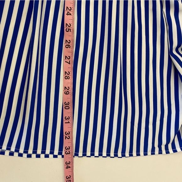 Tuckernuck || Hayes Drop Waist Dress Royal Cobalt Blue Stripe XXS