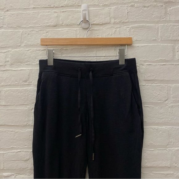 Lululemon || More Than Modal Pant Black Jogger Lounge 8