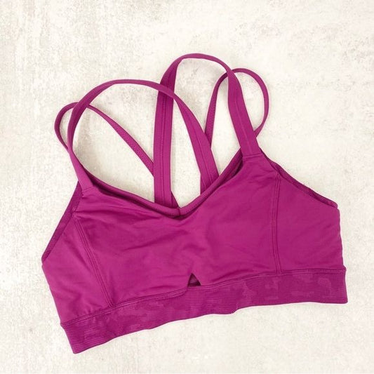 Lululemon Athletica || Run for Days Bra Keyhole in Regal Plum Pink Purple 8