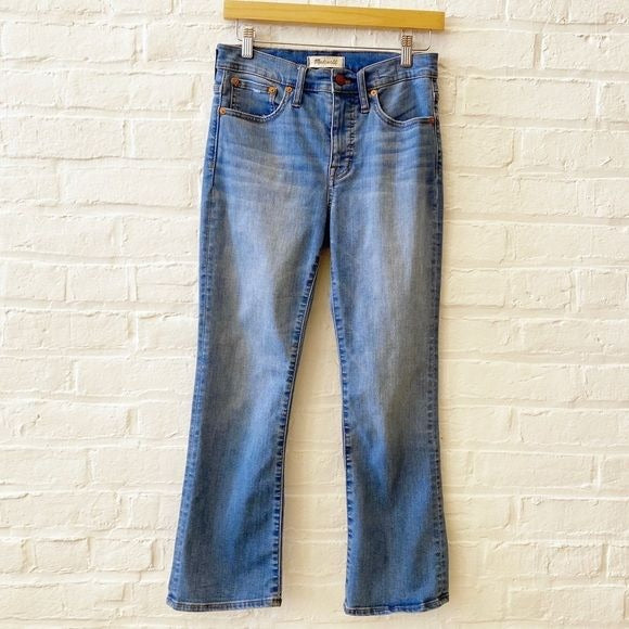 Madewell || Cali Demi-Boot Jeans in Timpson Wash Blue 26