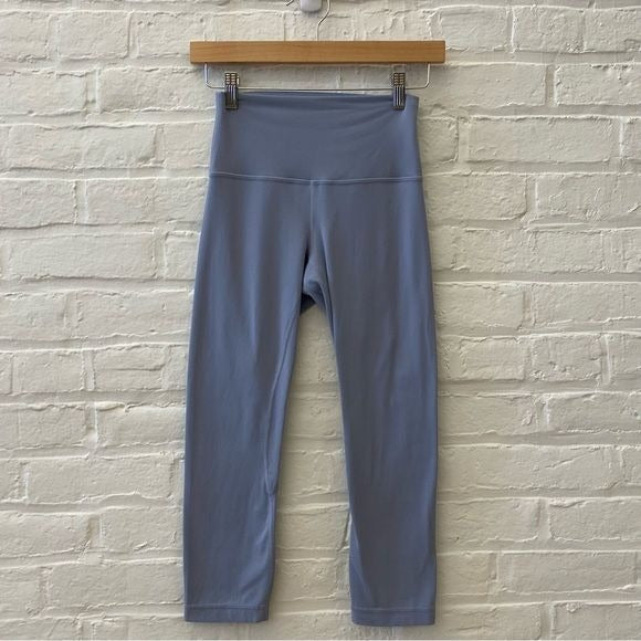 Lululemon || Align Crop 21" in Tempest Blue 4