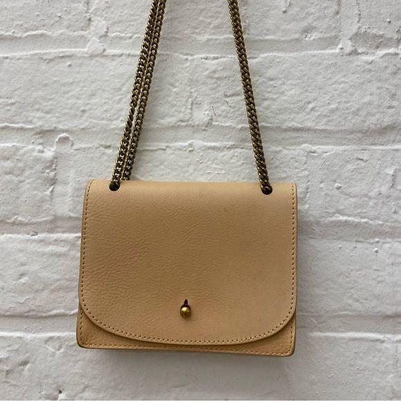 Madewell || Chain Convertible Shoulder / Crossbody Bag in Linen