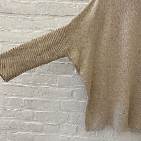 Vetta Capsule || Four 4 Way Oversized Sweater Cardigan Turtleneck Cream Oatmeal