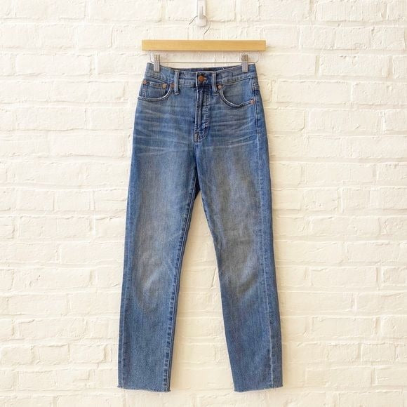 Madewell || The Perfect Vintage Jean Comfort Stretch Edition Blue 24