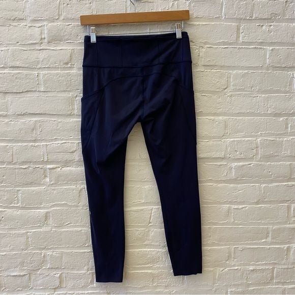 Lululemon || Fast And Free 7/8 Tight Midnight Navy Nulux 8