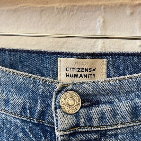 Citizens of Humanity || Olivia High Rise Slim Ankle Blue 30