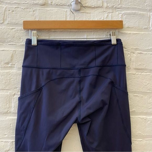 Lululemon || Fast And Free 7/8 Tight Midnight Navy Nulux 8