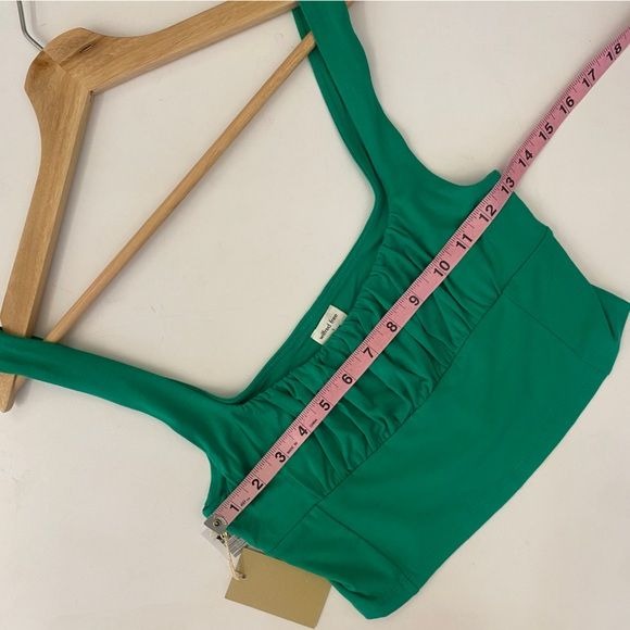 Aritzia || Wilfred Free Orbit Top Tank Alien Green Small NWT