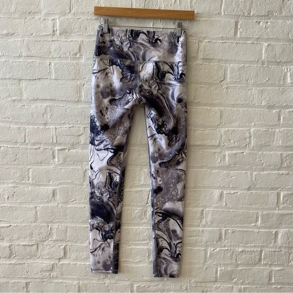 Noli || Marble Gray Active Leggings Small