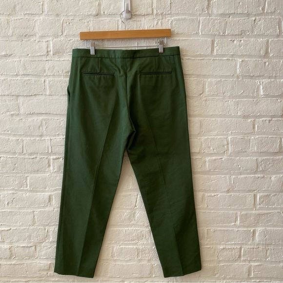 Marni || Tapered Ankle Trousers Pants Green 44 IT US 8