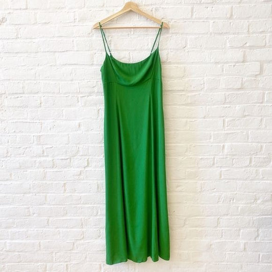 Reformation || Liya Midi Dress Green 10