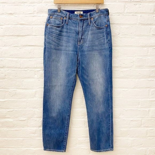 Madewell || Perfect Vintage Jean in Silverleaf Wash Retro Pocket Edition Blue 32