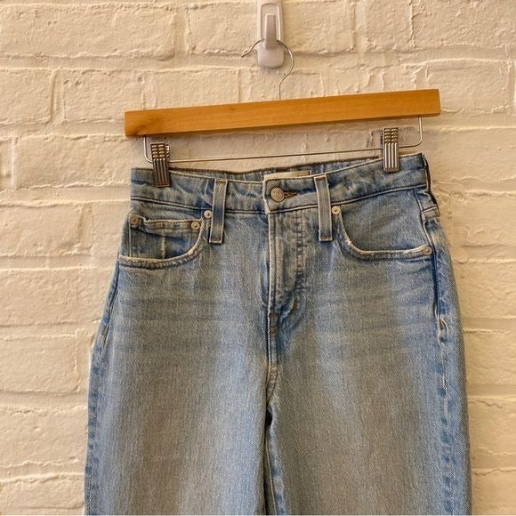 Madewell || The Petite Perfect Vintage Jean in Fiore Wash Ligh Blue 25P NWT