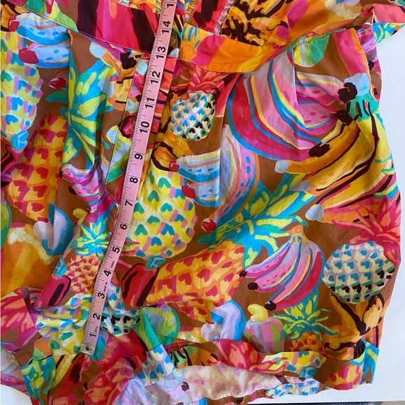 FARM Rio || Fruit Salad Romper Bright Pink XL