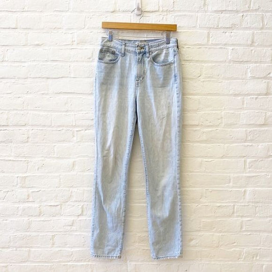 Madewell || Perfect Vintage Jean in Fitzgerald Wash Light Blue 26 Tall