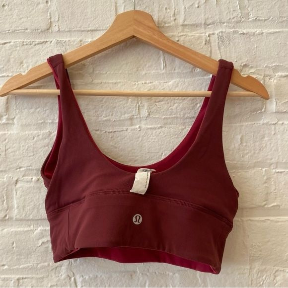 Lululemon || Align Reversible Bra in Pomegranate / Red Merlot 6