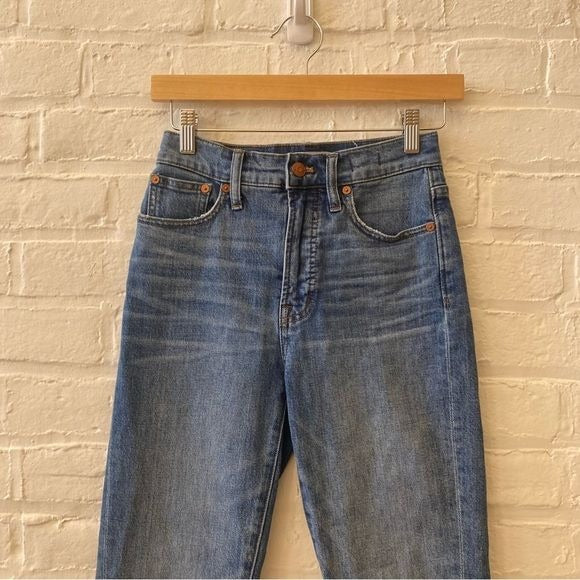 Madewell || The Perfect Vintage Jean Comfort Stretch Edition Blue 24