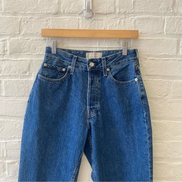 Everlane || The Curvy 90s Cheeky Straight Jean Blue Size 27