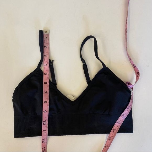 Lululemon || Ebb To Street Bra II Adjustable Straps Solid Black 8