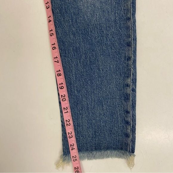 Madewell || The Perfect Vintage Jean in Ainsworth Wash Blue 24P 24 Petite NWT