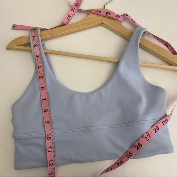 Lululemon || Align Reversible Bra Light Support A/B CupBlue Linen Both Sides 8