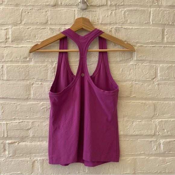 Lululemon || Cool Racerback Short Tank Top Vivid Plum 6