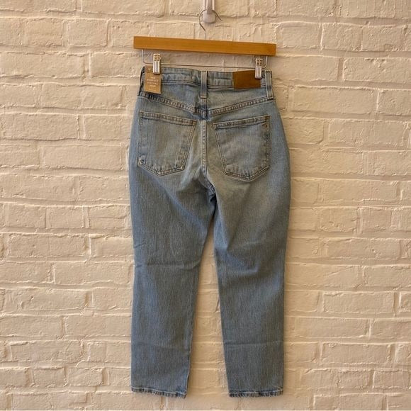 Madewell || The Petite Perfect Vintage Jean in Fiore Wash Ligh Blue 25P NWT