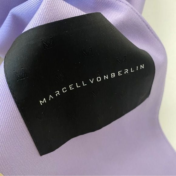 Marcell Von Berlin || Oversized Long Blazer Longline Lavender Purple US 8