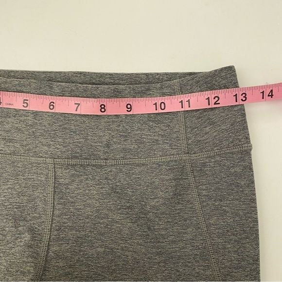 Outdoor Voices || Dipped 7/8 Leggings Warmup Graphite Gray Colorblock Small