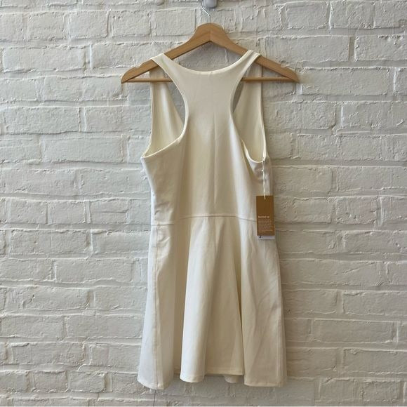 Reformation || Bella Ecomove Active Dress White Large NWT